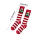 thumbnail image 3 of Medias navideñas de mujer hasta la rodilla - Calcetines de invierno forrados de forro polar grueso con 2 paquetes con diseños festivos para un calor acogedor y regalos, 3 of 6