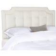 thumbnail image 2 of SAFAVIEH Sapphire Modern Glam Tufted Headboard, Queen, Cream, 2 of 3
