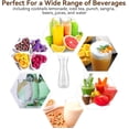 thumbnail image 2 of 54oz Plastic Water Pitcher, Clear Acrylic Shatter-proof Drink Pitcher Juice Containers with Lids for Refrigerator Bar Home Restaurant, 2 of 5
