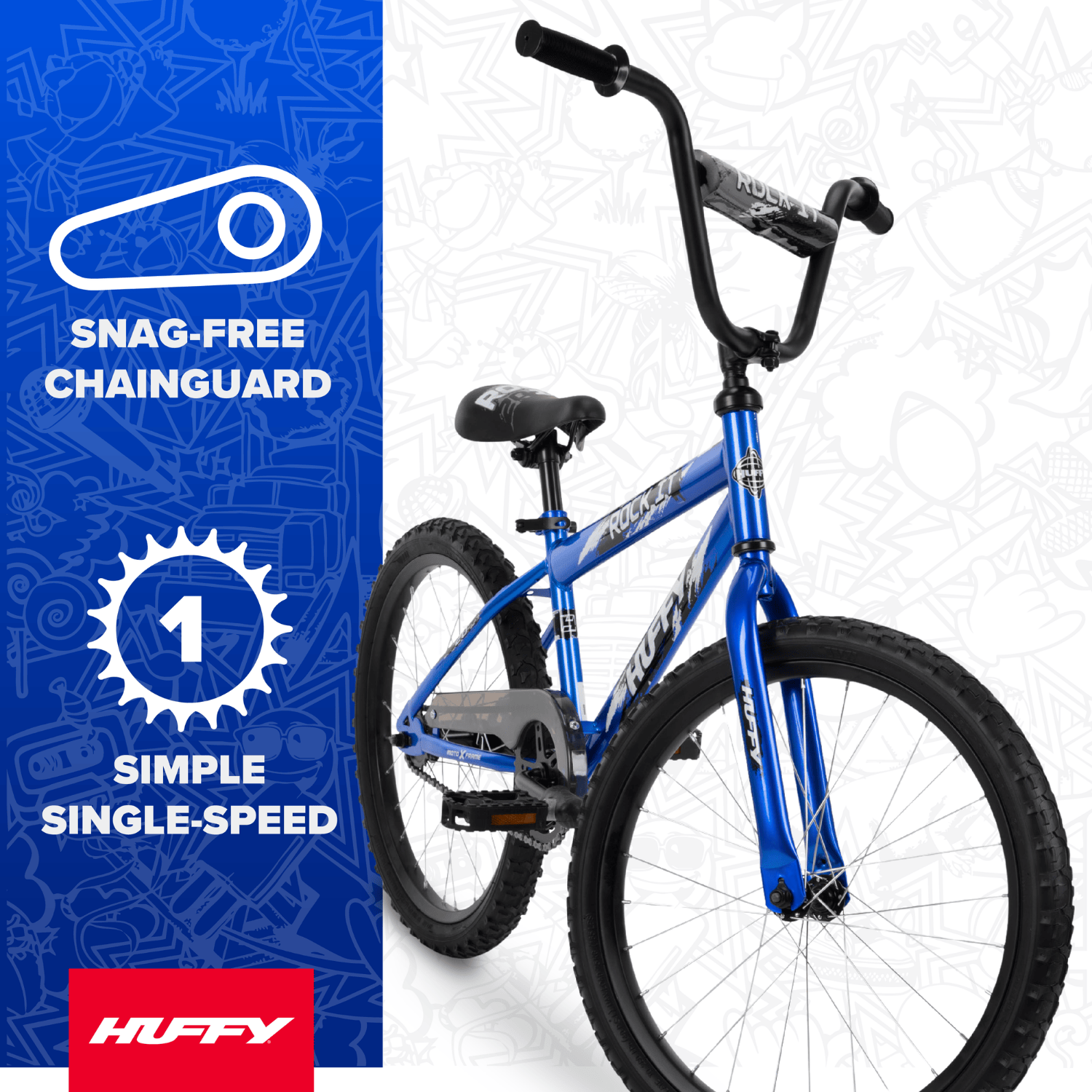Huffy Rock It 20" Boys' BMX Bike photo 4