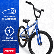 Huffy 20 Rock It Kids Bike, Fits Riders 44-56, Blue, Youth, Boys