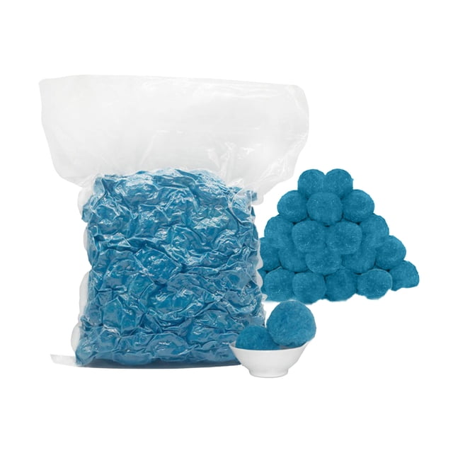80 Pieces Pool Filter Balls Reusable Swimming Pool Filter Media Sand Alternative Efficient Filtration Polyester Fiber Balls 1.5 X 1.5 Inches