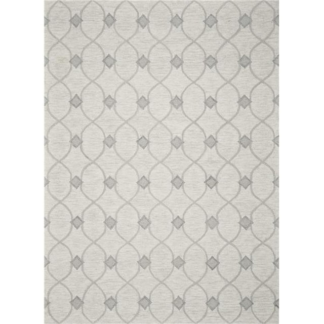 HomeRoots 352552 Tapis en Laine Ivoire 5 x 7 Pi
