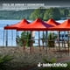 thumbnail image 5 of Carpa Toldo Plegable Reforzado 3x3 Lona Impermeable Acero In, 5 of 8