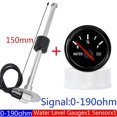 thumbnail image 1 of Water Level Sensor+52mm Water Level Meter Tank Indicator With Red Backlight 0-190 Ohm Water Level Ga, 1 of 1