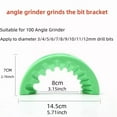 thumbnail image 4 of FABLE- 10In1 Abs Power Drill Bit Sharpener Grinding Attachment For 100 Angle Grinder Us, 4 of 5