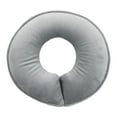 thumbnail image 2 of Almohada de masaje facial, reposacabezas transpirable, multifuncional, portátil, para el hogar Gris claro, 2 of 9