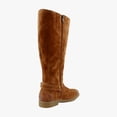 thumbnail image 5 of Vionic Rochelle Wide Calf Women's Boots Brown Waxed Suede Size 7 M, 5 of 8