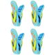 thumbnail image 1 of 4 Clips Para Toallas De Playa Con Diseño De Pantuflas, De Plástico Grande A Prueba De Viento Para Colgar Ropa, Duradero Y Resistente Al óxido, Tamaño Perfecto Y Ligero., 1 of 8