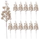 thumbnail image 1 of ColoMX 12 piezas de Navidad Glitter Berry Artificial Berry Tallos de bayas falsas Decoraciones de árboles de Navidad, 1 of 7