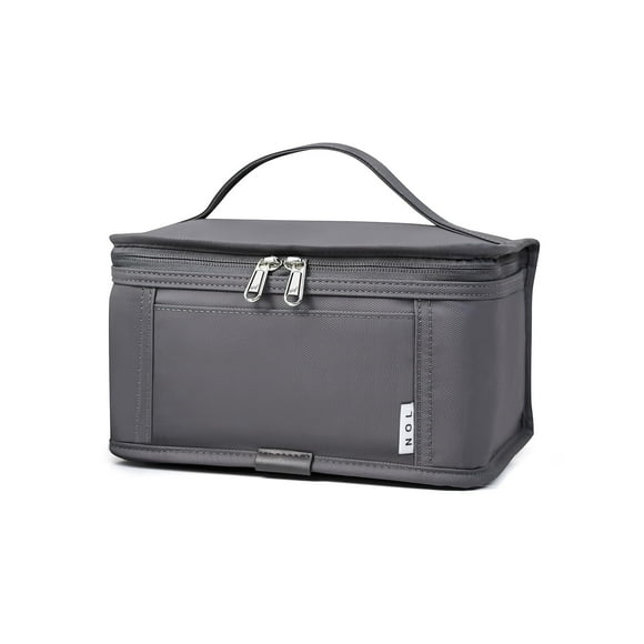 Bolsa de Almuerzo NOL Natural Organic Lifestyle Pequeña Gris Oscuro