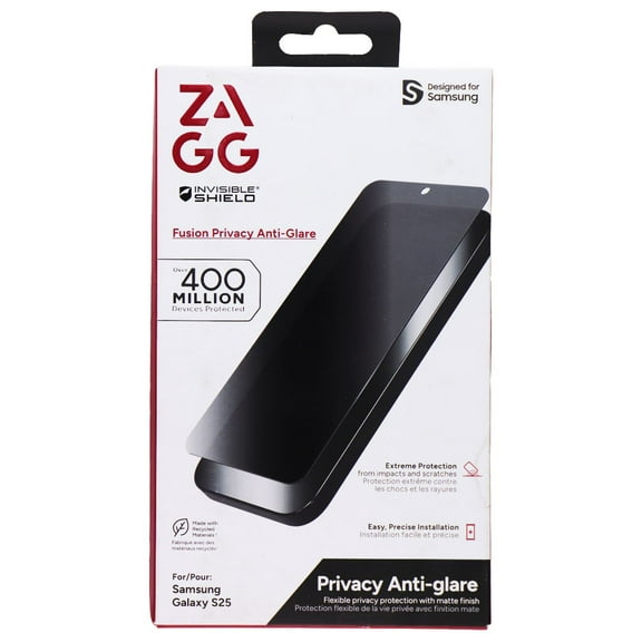 ZAGG Fusion Privacy Anti-Glare Series Screen Protector for Galaxy S25