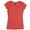 red, variant on BDG Womens Solid V-Neck Basic T-Shirt, Grey, X-Small