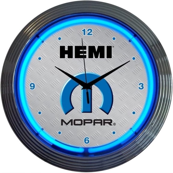 Mopar Hemi Neon Clock