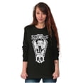 thumbnail image 3 of Halloween Betty Boop Undead Zombie Women's Long Sleeve T Shirt Brisco Brands S, 3 of 5