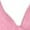 Pink, variant on Tie Front Tops for Women Y2K Cotton Shirts Flare Sleeve V Neck Clothes Casual Lace Up Bow- Blouses White M