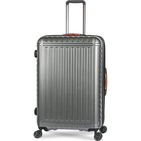 iFLY Hard-Sided Luggage Racer 28&quot;, Silver - 0