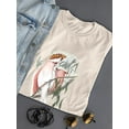 thumbnail image 3 of Ua Ch Pastel Parrots I T-Shirt Women -John Gould Designs, Female Large, 3 of 4