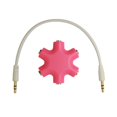 thumbnail image 2 of fastboy 3.5mm Audio Splitter Headset Accessory Universal Converter Equipment Earphone Adapter Connect Device Adapting Accessories pink, 2 of 8