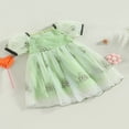 thumbnail image 3 of MesaSe Bébé Enfant en Bas Âge Filles Parti Robe d'Été Sans Manches Papillon Imprimé Tutu Robe Couches Tulle Princesse Robes d'Anniversaire, 3 of 6
