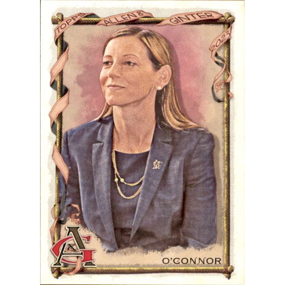 2023 TOPPS ALLEN AND GINTER #215 CAROLINE O'CONNOR MIAMI MARLINS