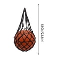 thumbnail image 2 of Large Mesh Sports Bag for Basketball & Soccer - 58cm Polyester Storage Pouch for Training Gear - Durable String-Closure Design for Easy Transport Akmoler | Nylon,Spandex, D, 2 of 8
