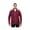 SPORT MAROON, variant on Men's Campus Microfleece Jacket, Style TT90