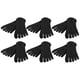 thumbnail image 1 of Calcetines de compresión para mujer Unique Bargains Antideslizante Negro 6 pares, 1 of 1