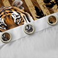 thumbnail image 4 of Castle Fairy Tiger Wildlife Curtains Pack Of 2 (42X84 Each) for Teens,Retro Vintage Curtains Blackout,USA Flag Bedroom Curtains,Breathable Home Decor, 4 of 6