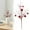 B, variant on Valentine's Day Decorations, Artificial Red Heart Stem, Pink Flower Wedding Anniversary Decor, Valentine Artificial Heart Stem Decor For Home Wedding Decor