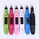 thumbnail image 4 of Lima de uñas eléctrica portátil USB con 6 cabezales y 6 bandas de lijado, velocidad ajustable 0-20000 RPM, color rosa, carga por USB., 4 of 6