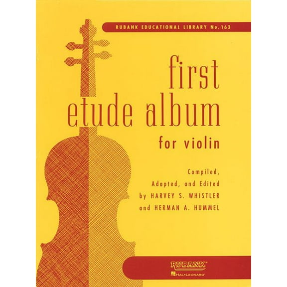 Pre-Owned Rubank Educational Library: First Etude Album for Violin (Other)