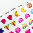 thumbnail image 6 of Glitter Puffy Sticker Self-Adhesive Easy Peal Off for Scrapbook Luggage Decors, 6 of 11