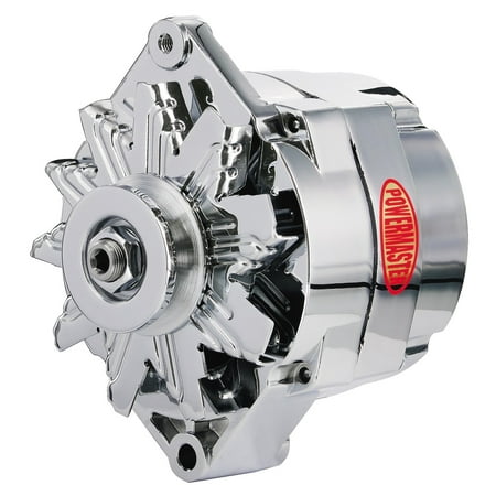 Powermaster 17127 Alternator 10si w/1 V-Belt Pulley Internal Regulated 80 Amp