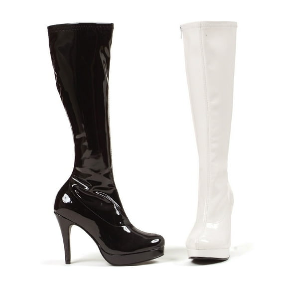 4 inch Knee High Boots With Zipper