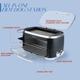 thumbnail image 3 of Parrilla giratoria para hot dogs Kusini para 8 hot dogs y panes, 3 of 7