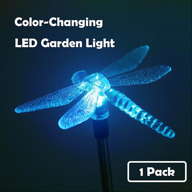 Outdoor Solar Garden Stake Light Solar Powered Color Changing Led