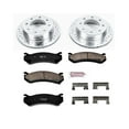 thumbnail image 3 of PowerStop Rear Z23 Evolution Sport Carbon-Fiber Ceramic Brake Pad and Drilled & Slotted Rotor Kit Fits: CHEVROLET GMC Select Models K5190, 3 of 10