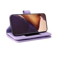 thumbnail image 5 of Dteck Crossbody Wallet Case for Samsung Galaxy Note20 Ultra, Premium PU Leather Handbag Zipper Pocket with Wrist Strap Lanyard Folio Flip Case for Galaxy Note20 Ultra,Purple, 5 of 8