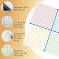 thumbnail image 4 of Magnetic XY Coordinate Dry Erase Grid 26 x 26 Inches&iuml;&frac14;Magnetic Graph Paper with Gridlines for Math, School, Algebra, Geometry, 4 of 7