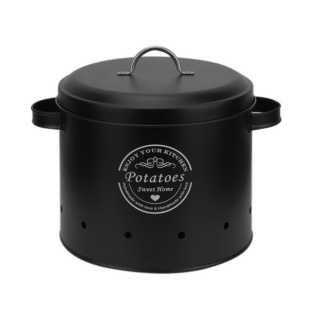 Kitchen Storage Vegetable Storage Container Metal Storage Container Vintage Kitchen Vegetable Pots For Home Decorative And Functional Storage Container For Pantry Retro Farmhou Insulated Food Storage