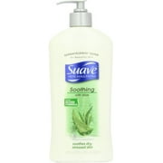 Suave Hand and Body Lotion with Soothing with Aloe 18 oz (Pack of 4)
