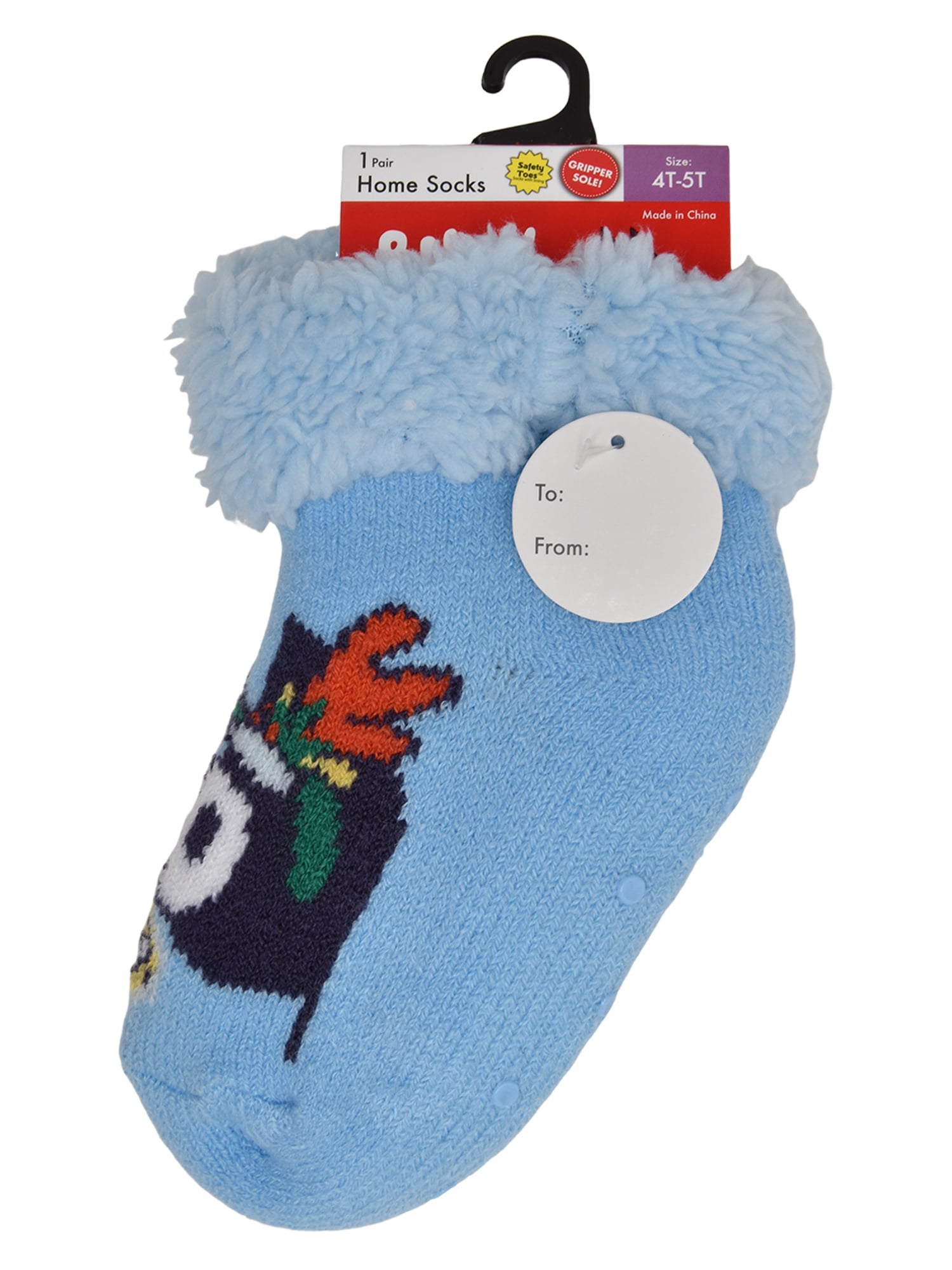 Character Toddler Fleece- Lined Cozy Sock, Sizes 12M- 5T
