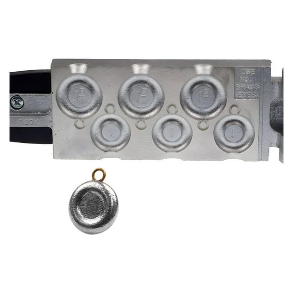 Do It Mold River Sinker Sz: 1, 1 1/2 oz (3276) RS-6-