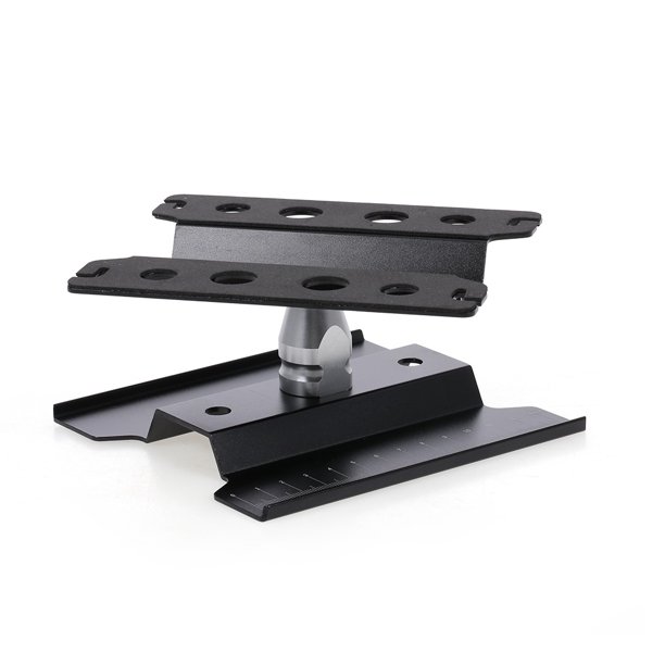 Soporte de trabajo para estación de reparación modelo de aleación Girar 360 ° para 1/10 1/8 Traxxas Abanopi Negro