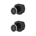 thumbnail image 1 of Inteprter F2 Microphone Screen Acoustic Filter Sponge Screen Wind Filter To Vocal octágono negro 2Conjunto, 1 of 1
