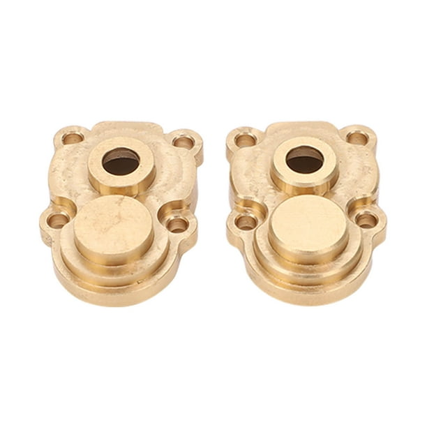 Cubierta de engranaje del eje trasero delantero del coche RC, 2 piezas Juego de cubierta de engranaje de oruga RC delantero del coche RC Cubierta de engranaje del eje RC de alta capacidad