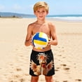 thumbnail image 5 of Piuwrlz Boys Swimming Trunks for Boy Swim Shorts Single Piece Short Trousers Black Size 13 Years, 5 of 9