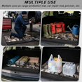thumbnail image 3 of XYZCANDO Funny Tiger Rear Cargo Protector 29" x 39", All-Weather Polyester Trunk Liner with Non-Slip Backing, Durable Easy Install Mat for SUVs, Sedans and Trucks, 3 of 7