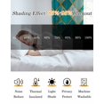 thumbnail image 5 of Turquoise Ombre Blackout Curtains, Light Blocking Print Window Curtains, Modern Abstract Art Geometric Rhombus Thermal Insulated Window Drapes for Living Room Kitchen Cafe 2 Panels, 104"W x 52"L, 5 of 9